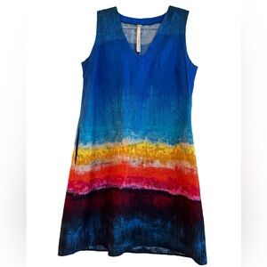 Uncle Frank Multicolor Mini Dress The Wave